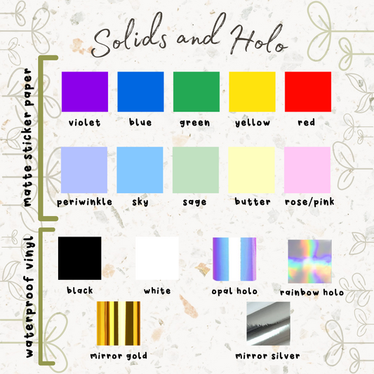 Solids and Holographic