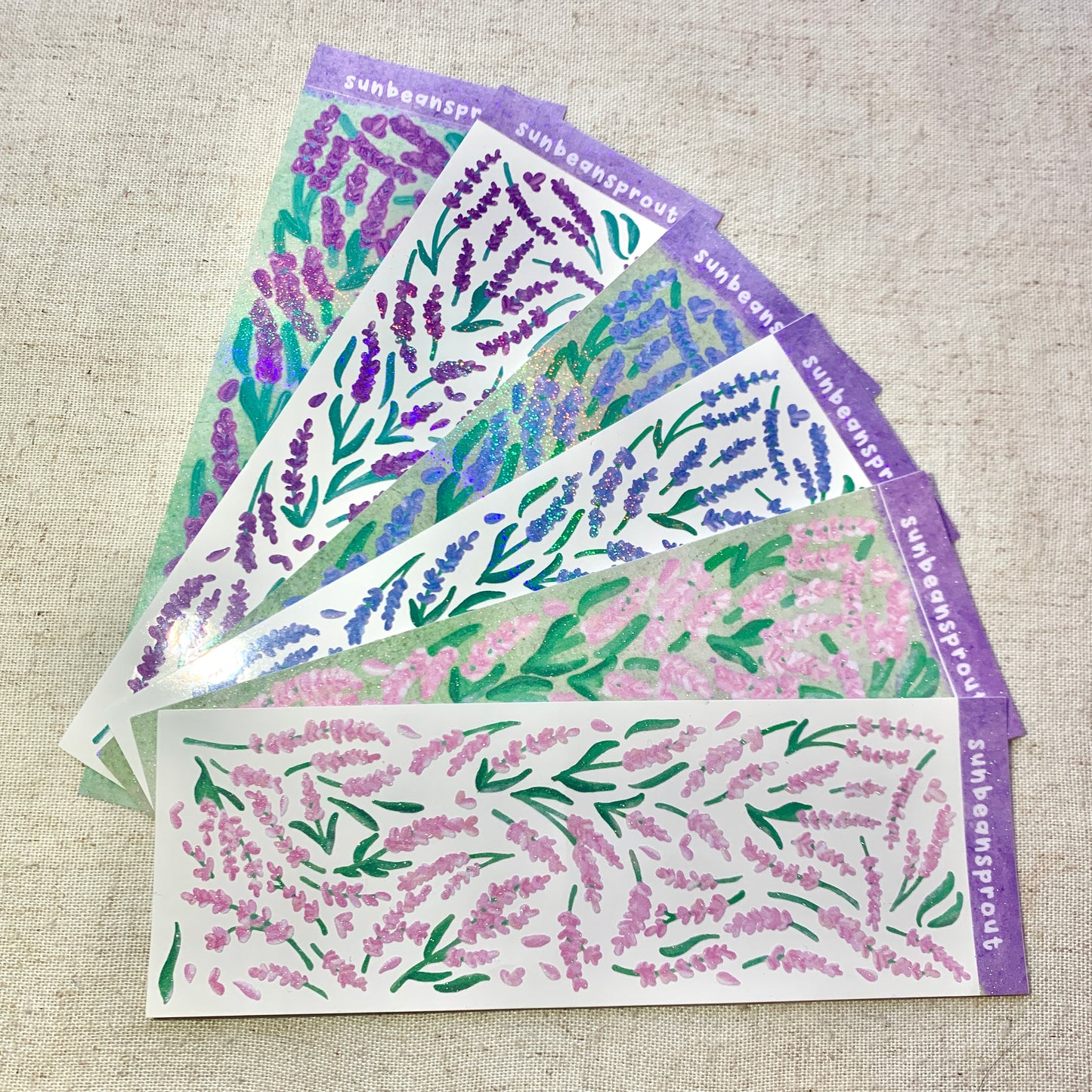 Glitter and Holographic Stickers