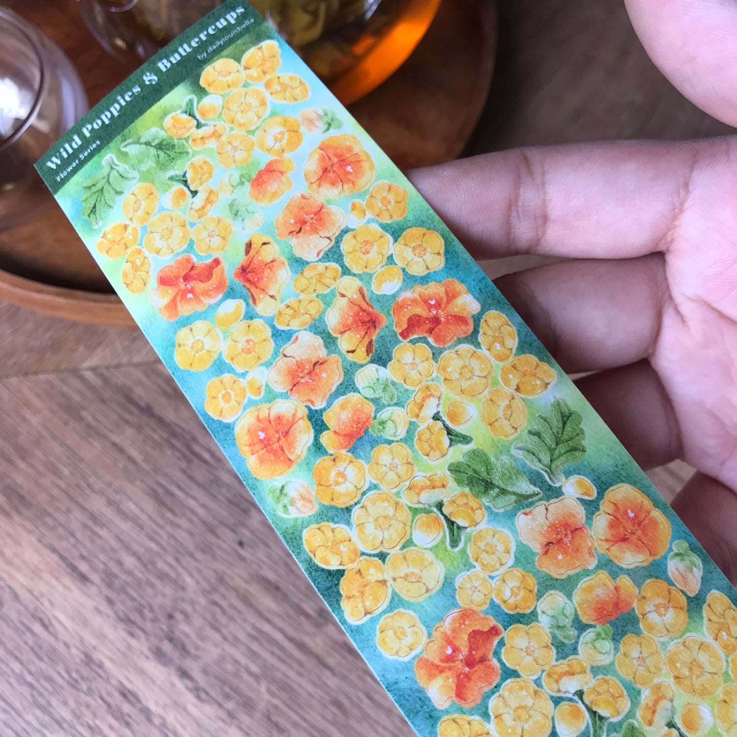 Wild Poppies and Buttercups