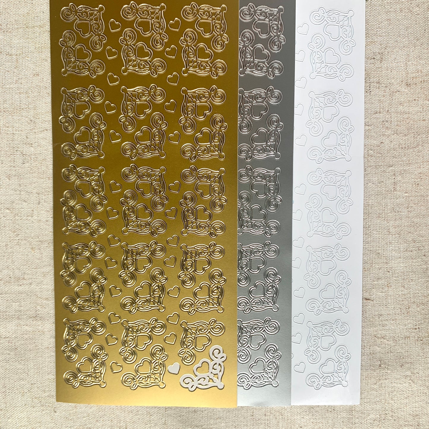 Ornate Heart Corners