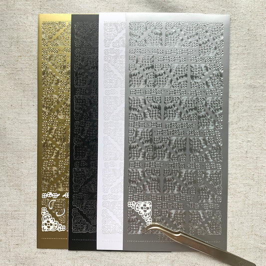 Floral Gothic Corners and Frames