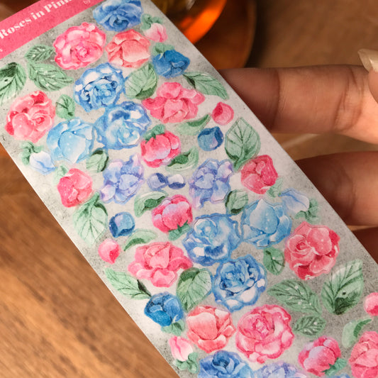 Crystal Rose ✿ Pink and Blue