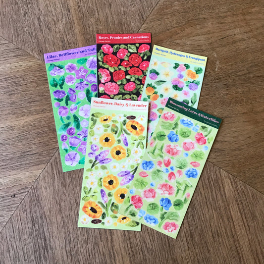 Blossoming Lotus & Waterlilies ✿ Glitter