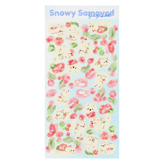 Snowy Samoyed