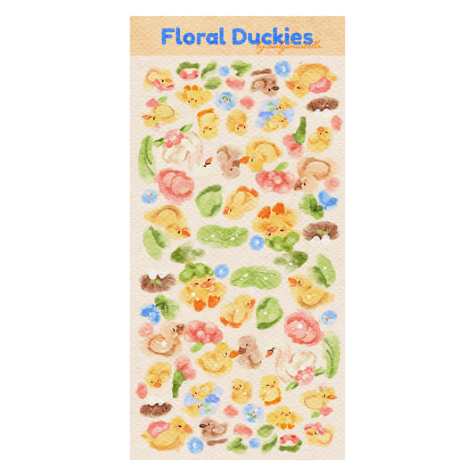 Floral Duckies
