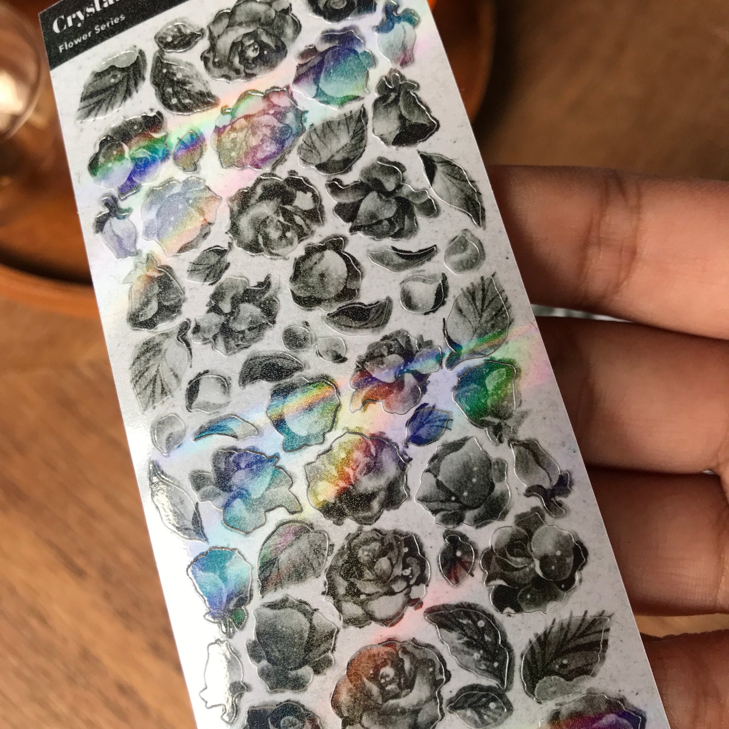 Crystal Rose ✿ Black and White