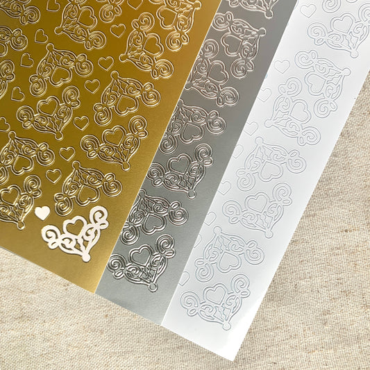 Ornate Heart Corners