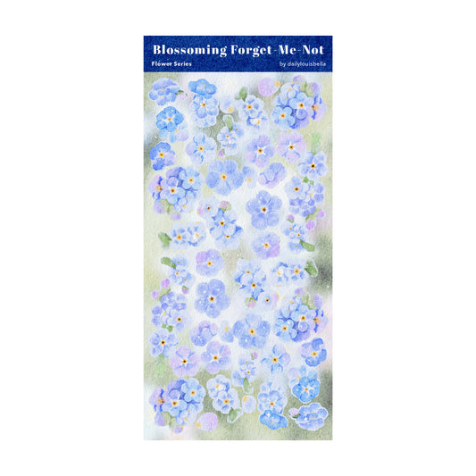 Blossoming Forget-Me-Not ✿ Glitter