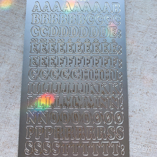 Uppercase Alphabet Letter