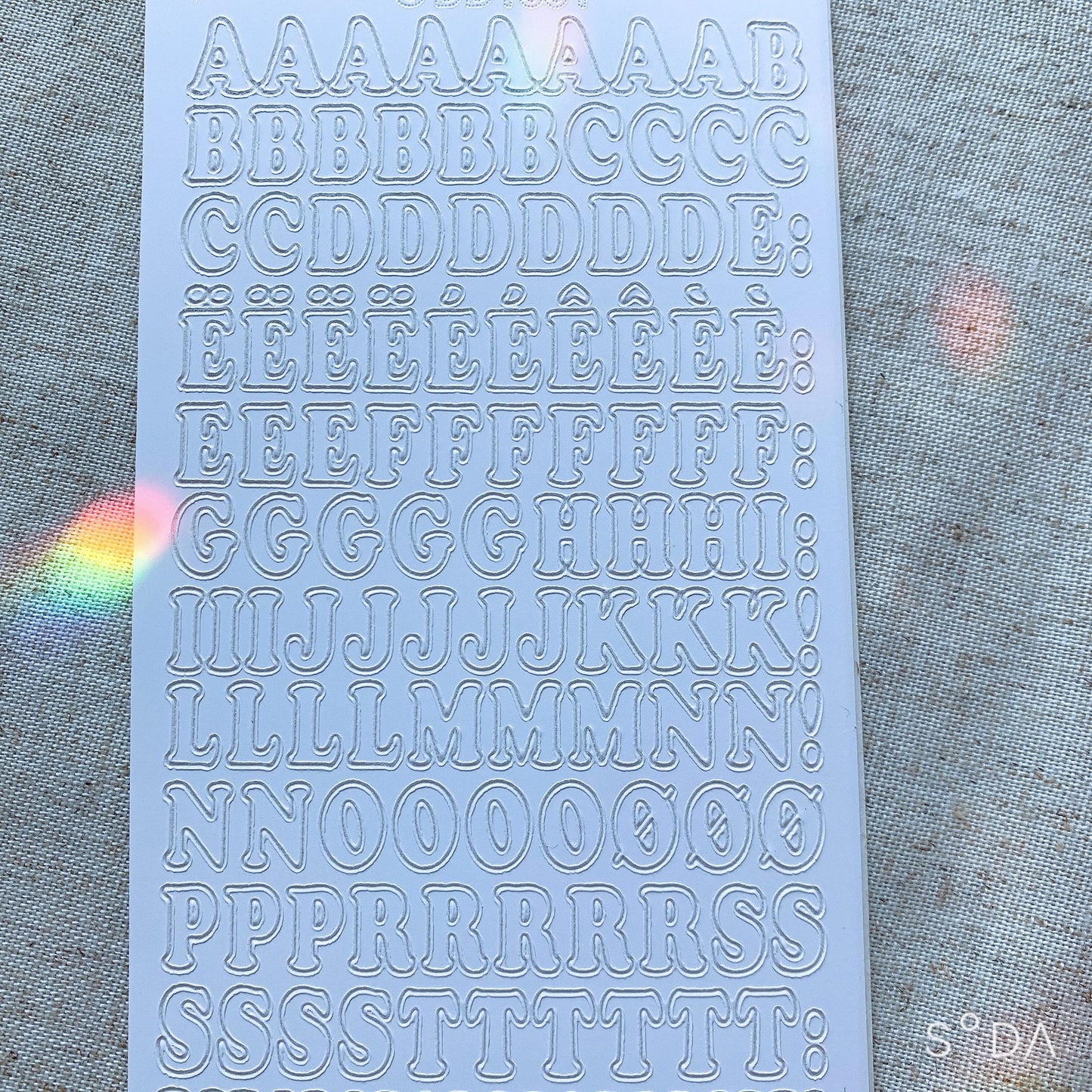Uppercase Alphabet Letter
