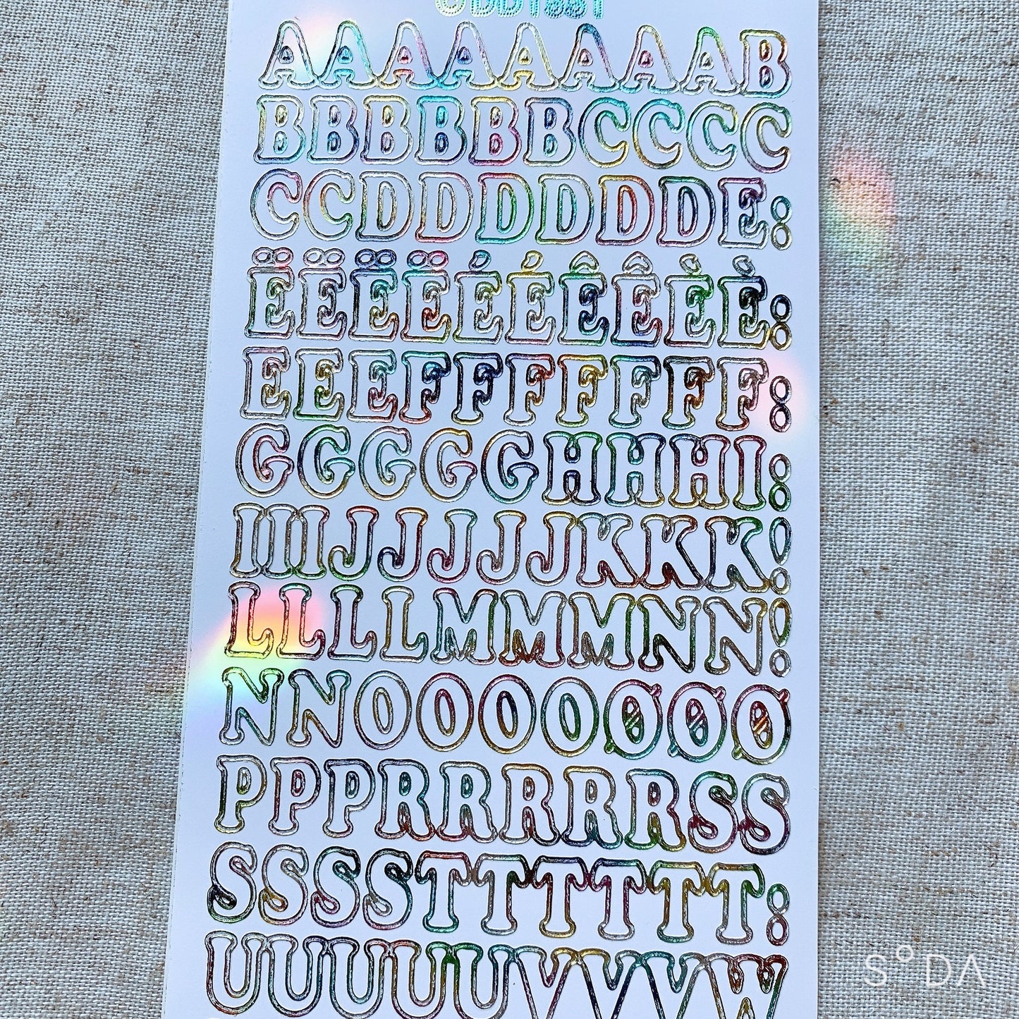 Uppercase Alphabet Letter