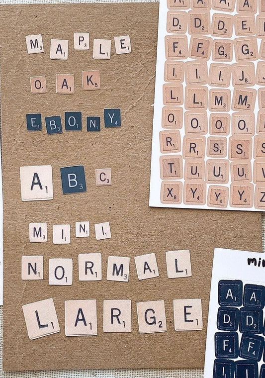 Scrabble Tile Letter