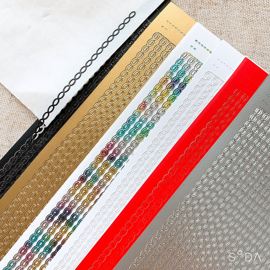 Tiny Chain Flexible Border