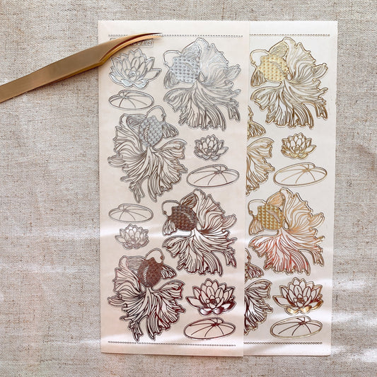 Gilded Goldfish Pond Transparent