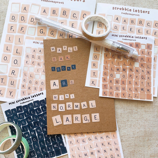 Scrabble Tile Letter 