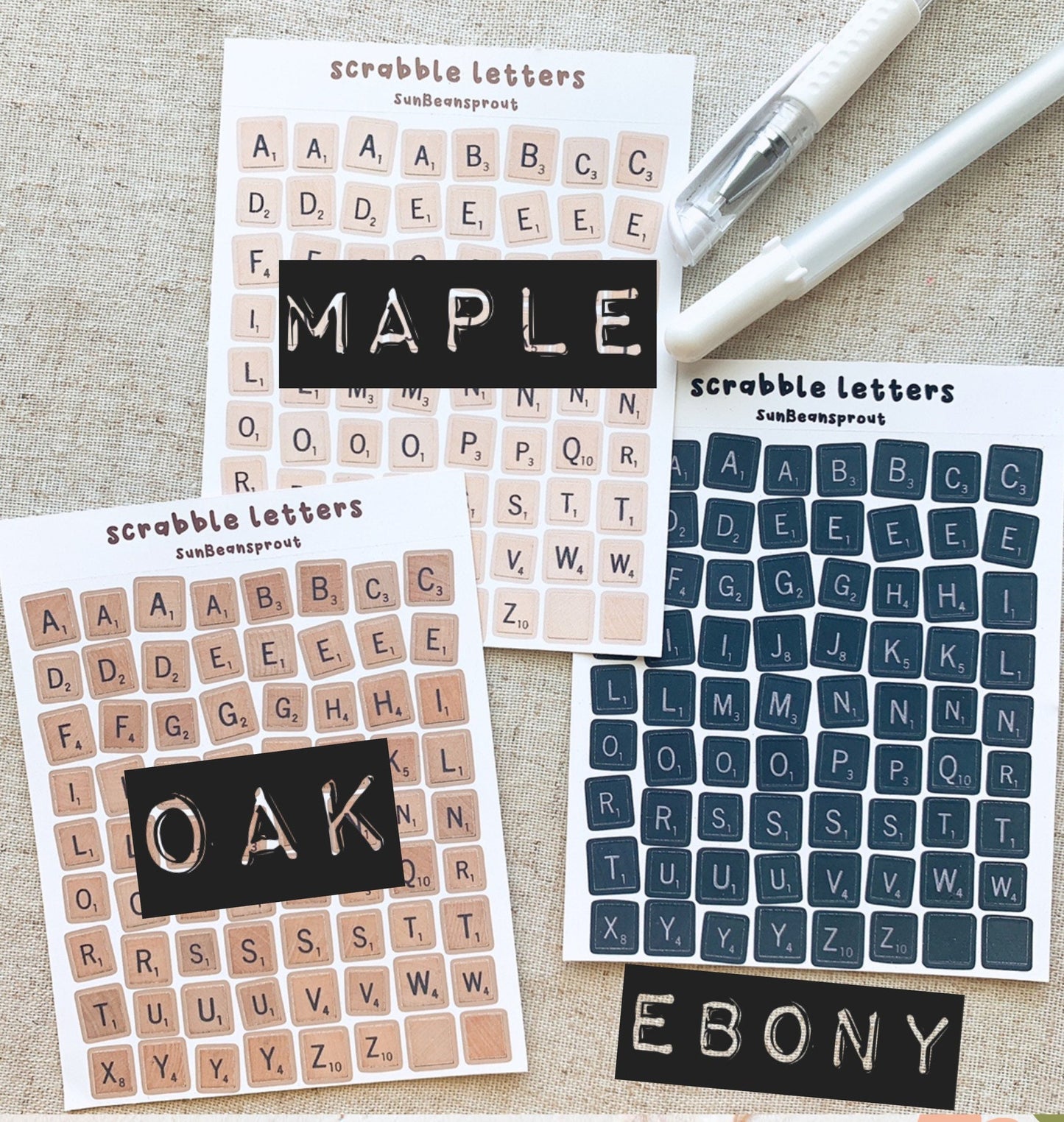 Scrabble Tile Letter