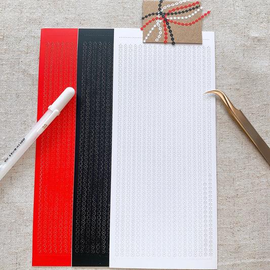 Spike and Ball Chain Strands